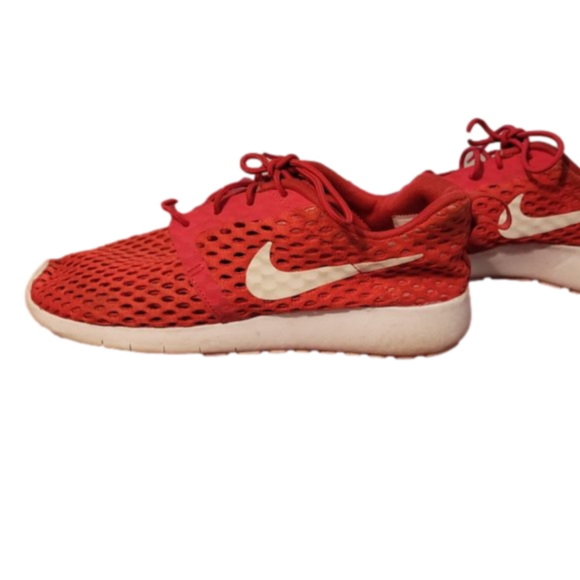 Nike Roshe One Flight Weight University Red/White Sneakers 5y or Womens 6.5 - Picture 1 of 7